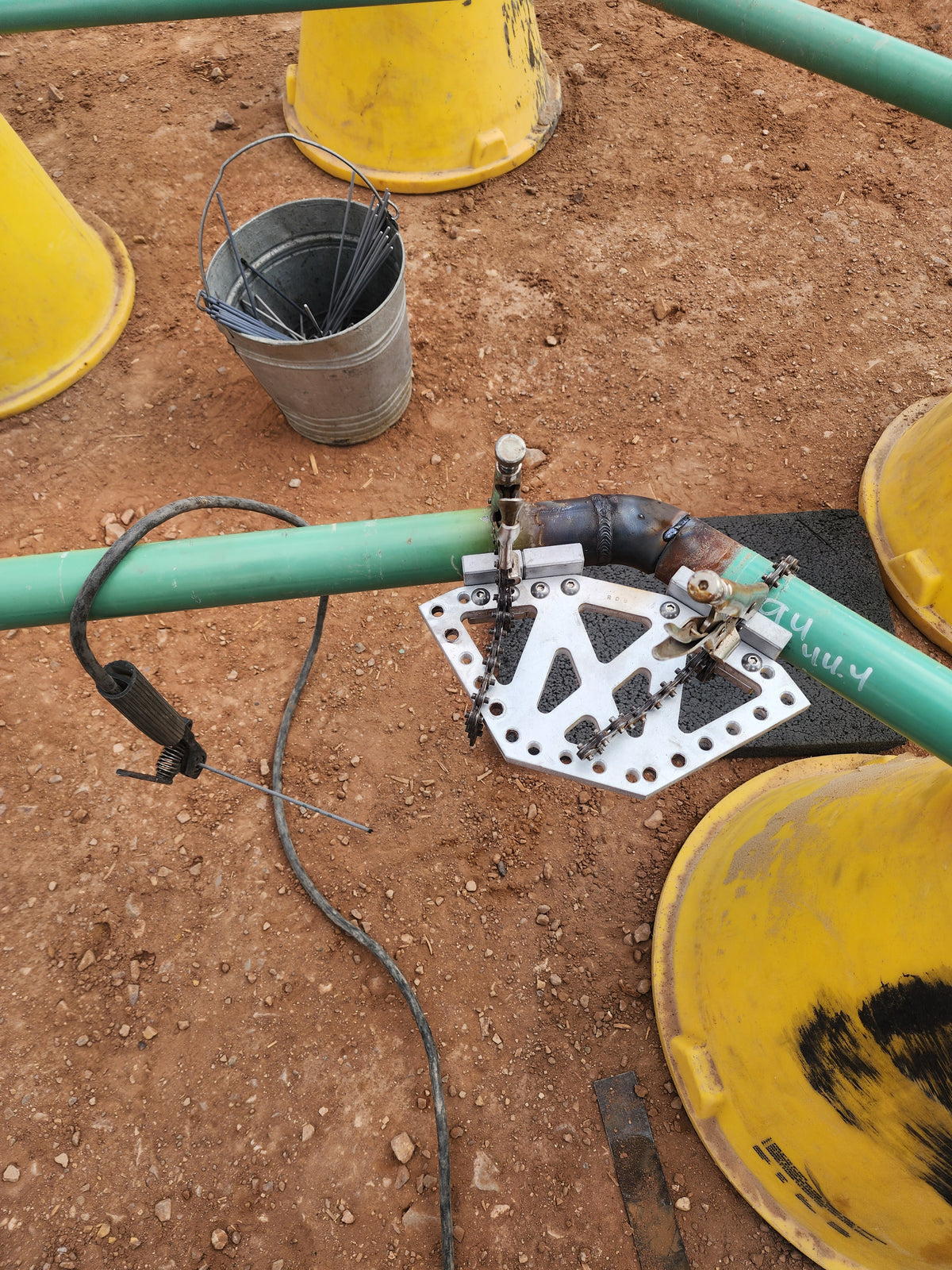 Vee Pipe Scamp Pipe Welding Jig + Vee Blocks – Dale Hermann